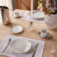 Promenade Salad Plate Round Silver 21cm bernardaud promenade salad plate round silver 21cm