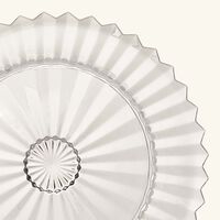 baccarat mille nuits salad plate round clear 19cm