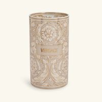 versace barocco beige vase round large
