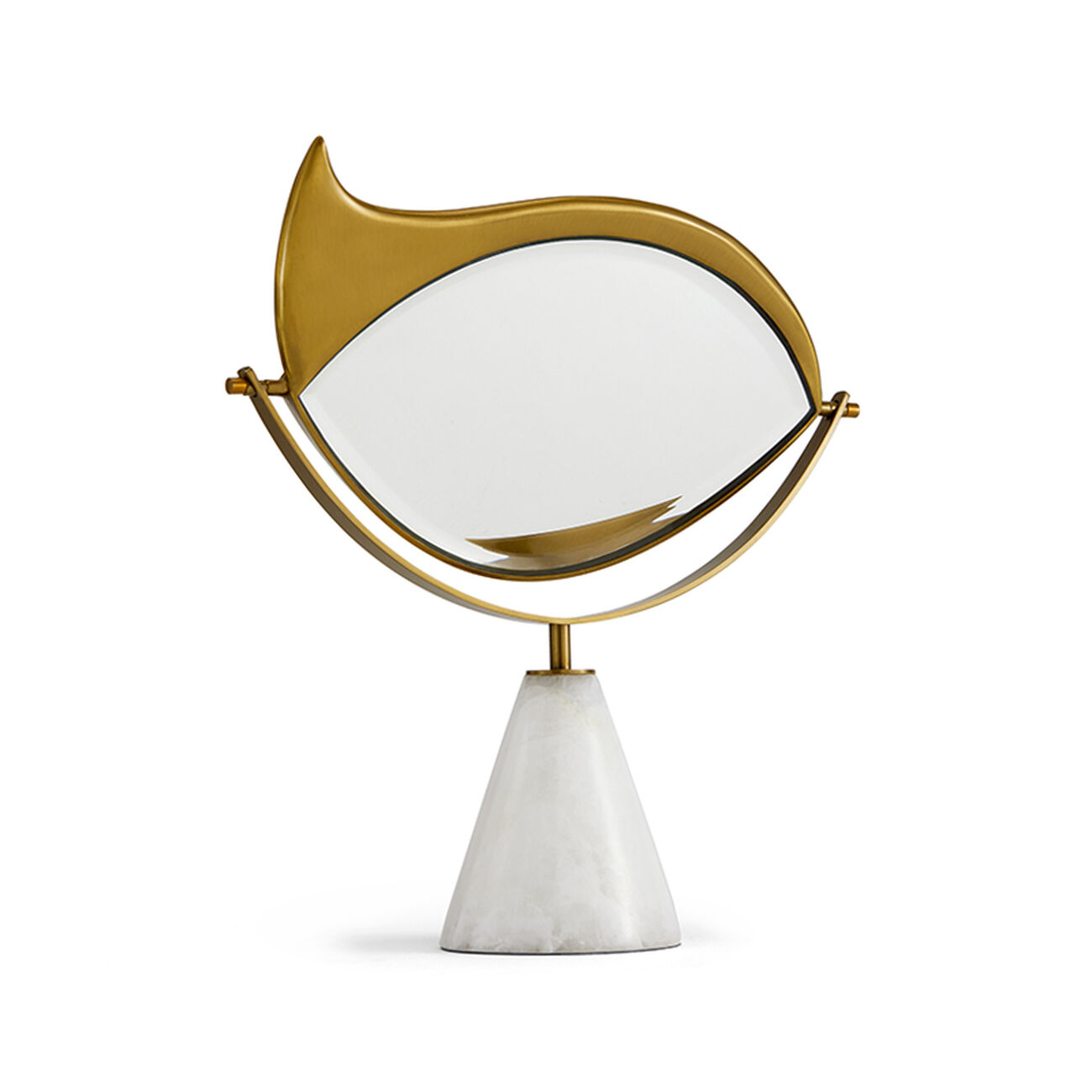 l objet lito vanity mirror with magnification