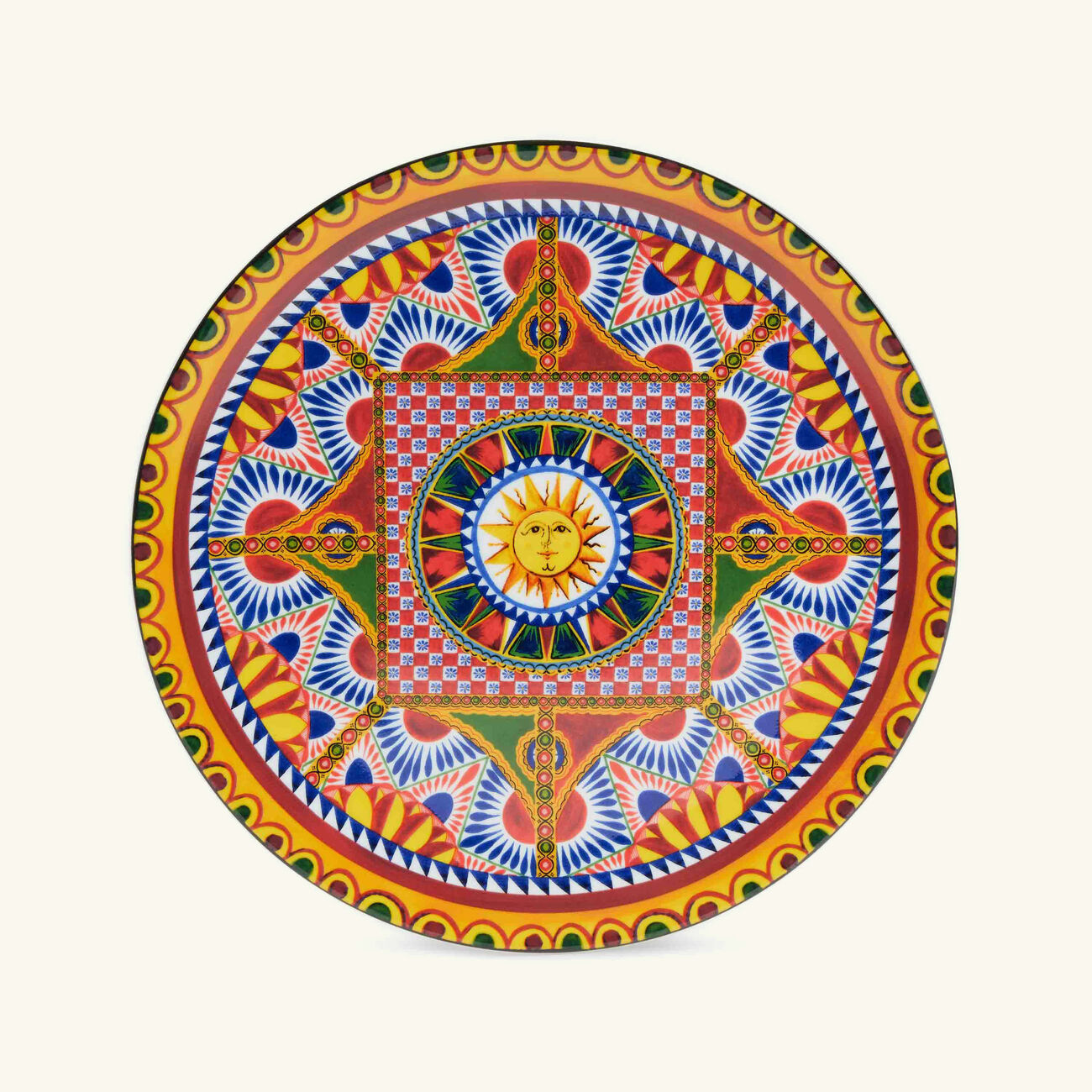 dolce gabbana casa carretto charger plate round 31cm set of 2