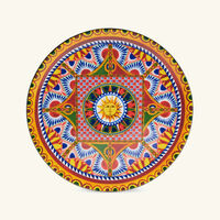 dolce gabbana casa carretto dessert plate round 19cm set of 2