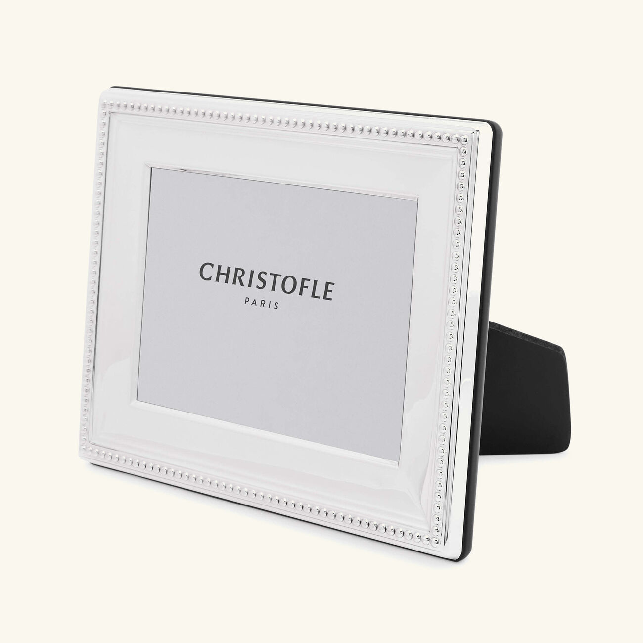 christofle perles picture frame 13x9cm silver plated