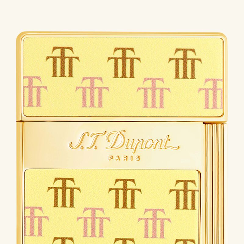 st dupont biggy trindad lighter gold