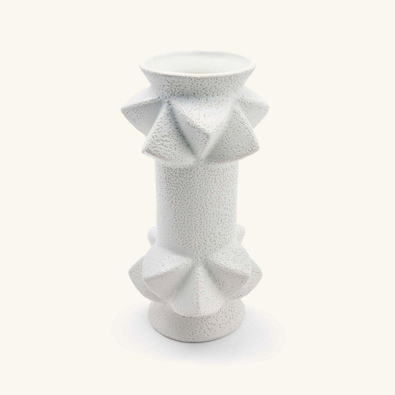 Accordion Vase Medium White jonathan adler accordion vase medium white