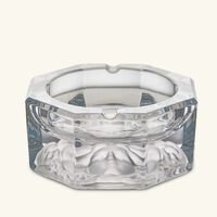 versace medusa lumiere ashtray octagonal small clear