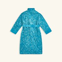 Barocco Bath Robe Small Blue versace barocco bath robe small blue