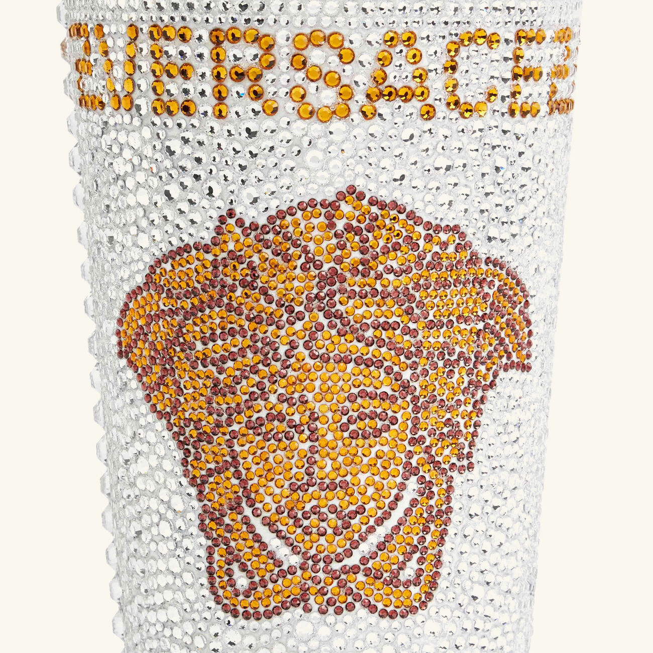 versace medusa travel cup silver