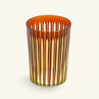 l objet prism highball glasses amber set of 4