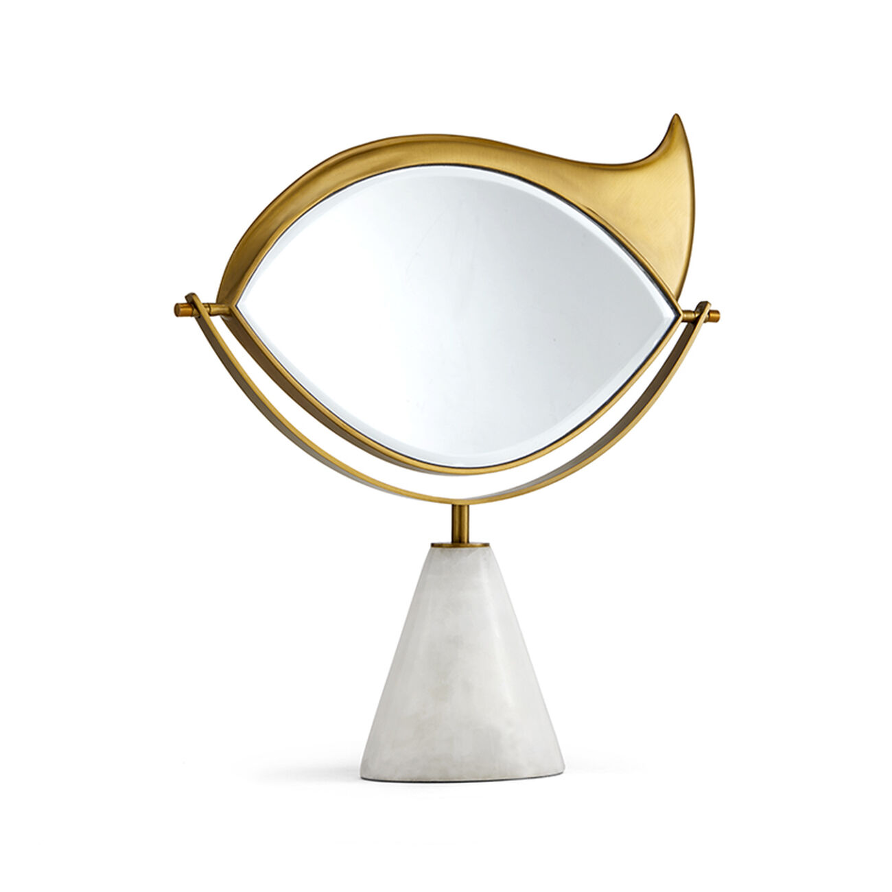 l objet lito vanity mirror with magnification
