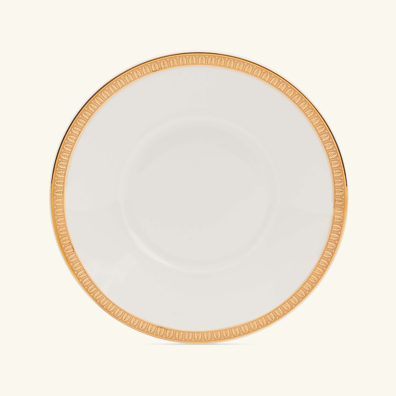 christofle malmaison tea cup saucer gold
