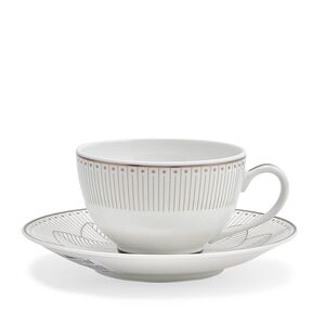 Malmaison Impériale Set of 2 Coffee Cup and Saucers Gold Finish, medium