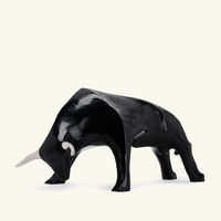 daum sevilla taures sculpture medium black limited edition