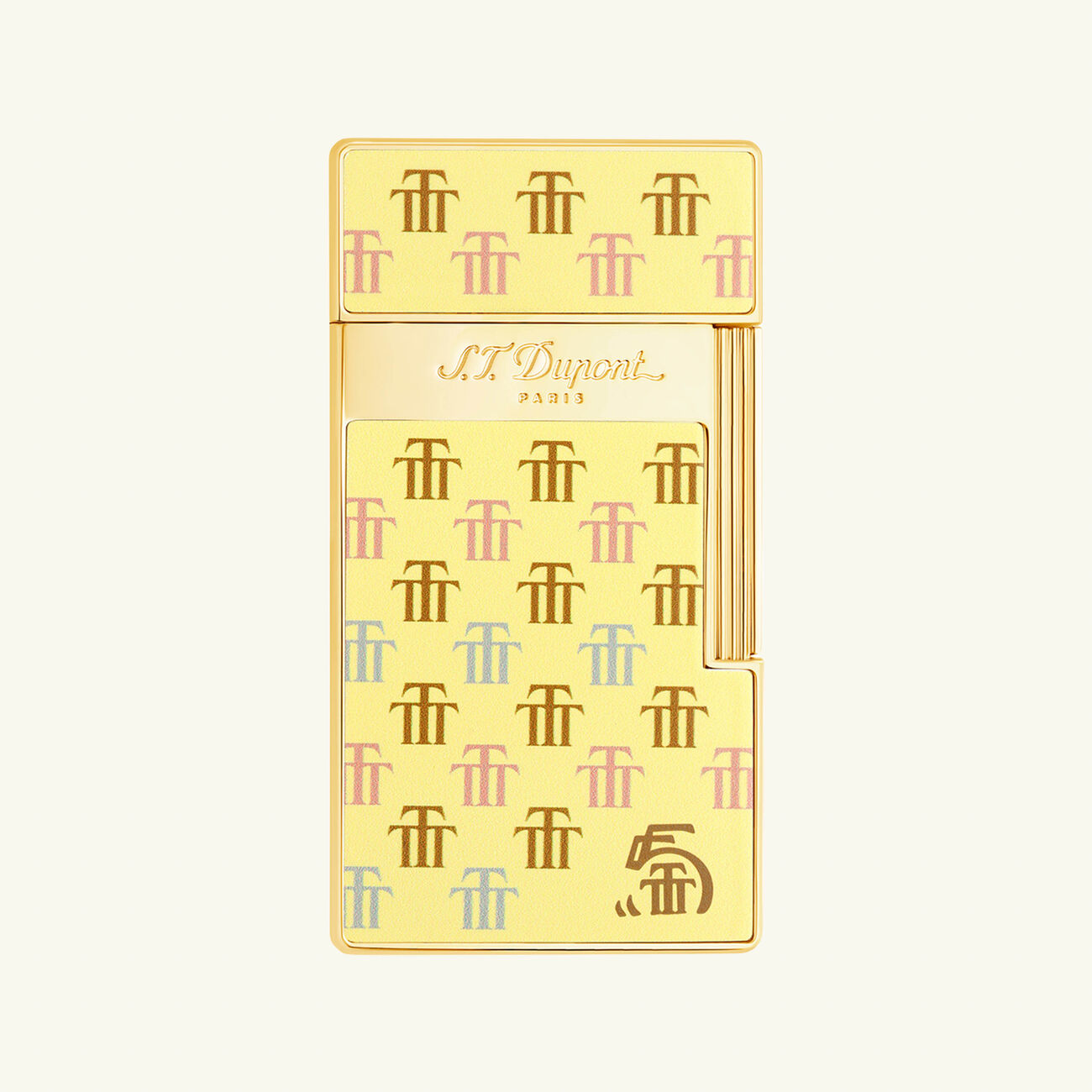 st dupont biggy trindad lighter gold
