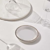christofle malmaison bottle coaster silver