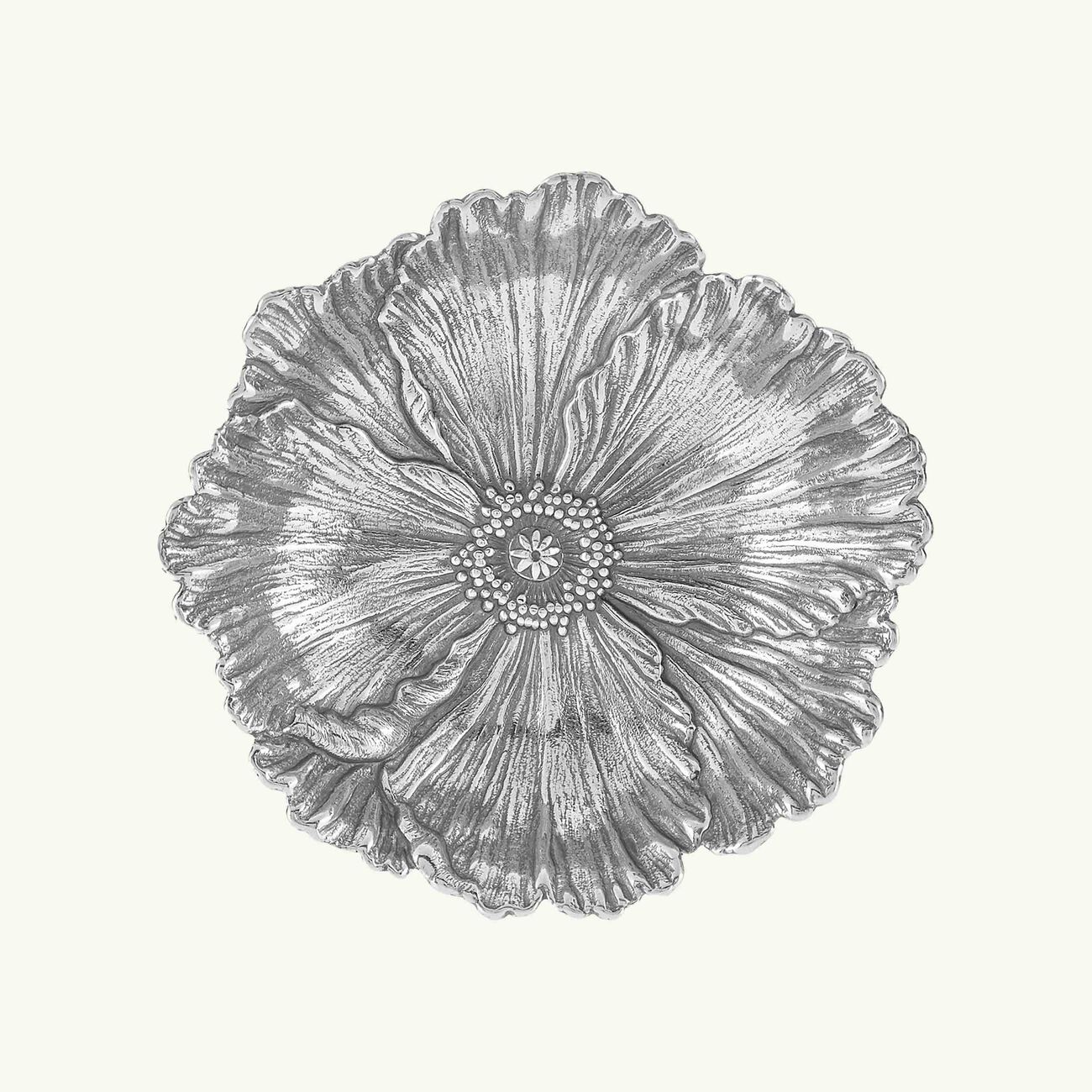 buccellati poppy flower bowl small silver