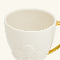 Peacock Coffee Cup & Saucer White villari peacock coffee cup saucer white
