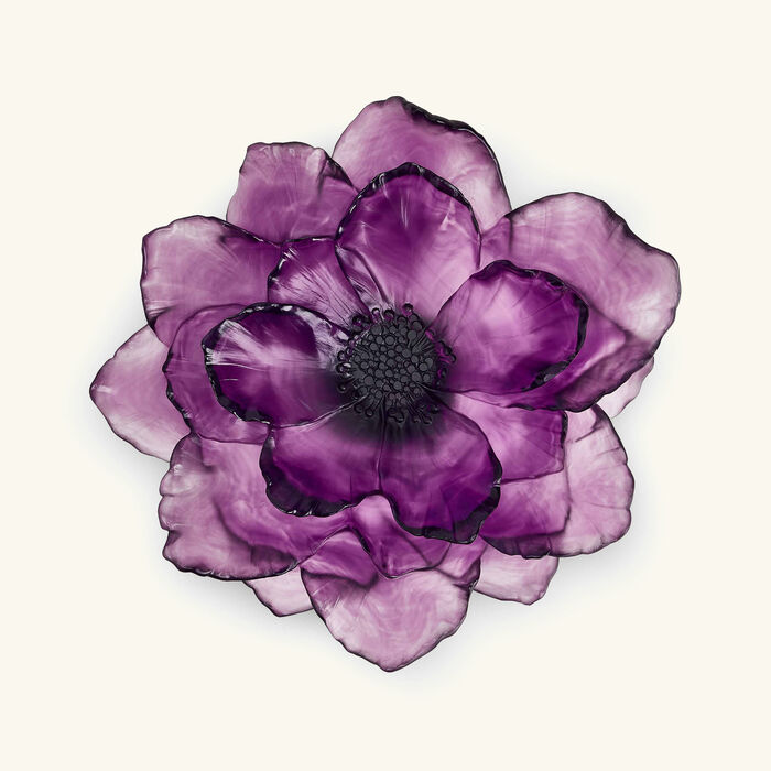 daum camellia centerpiece medium purple