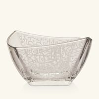 dimlaj thuluth serving bowl clear 22cm