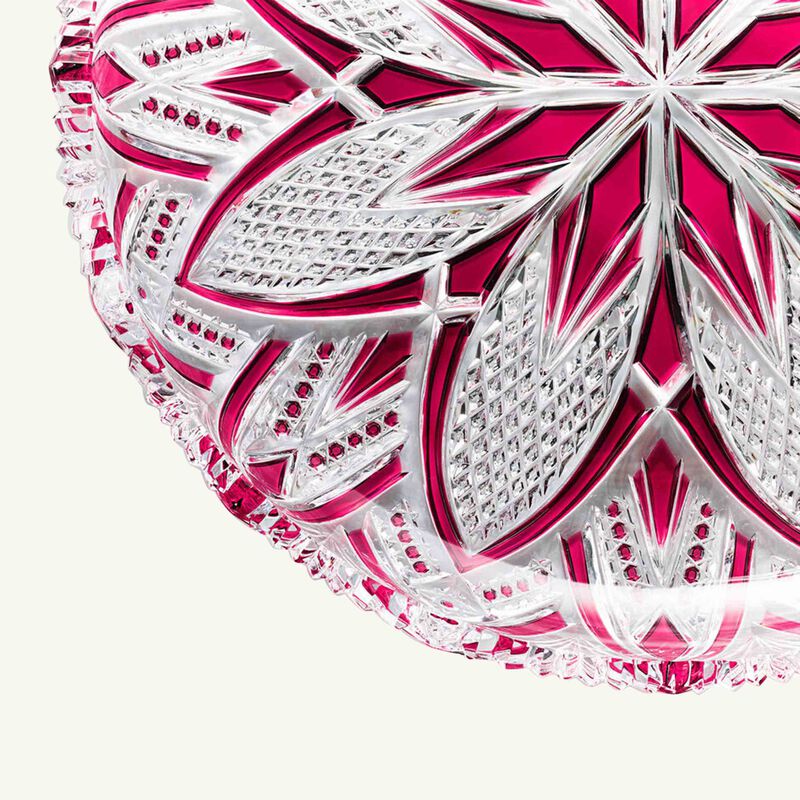 Haute Couture Flat Centerpiece Red Limited Edition baccarat haute couture flat centerpiece red limited edition