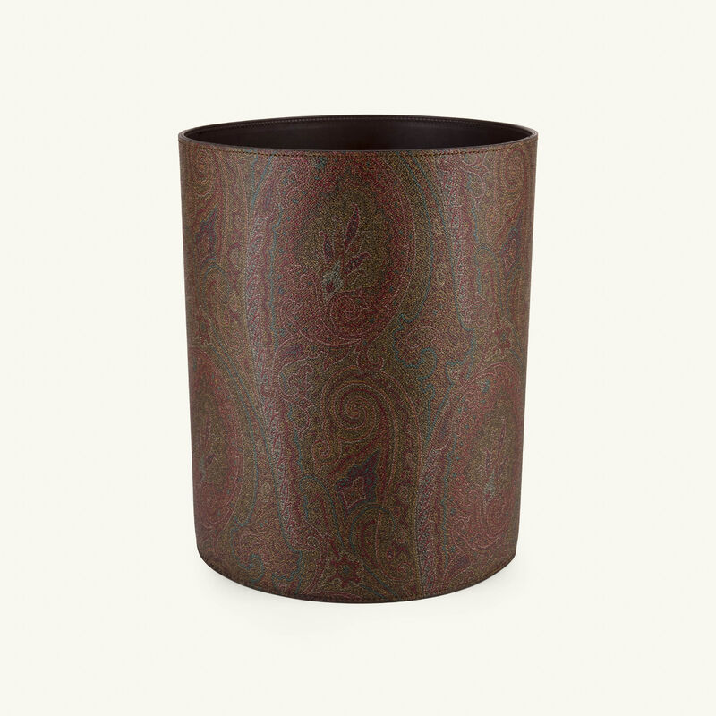 etro arnica wastepaper basket brown