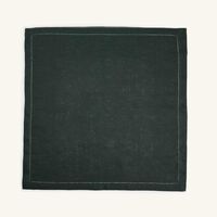 catherine denoual feliz napkin dark green