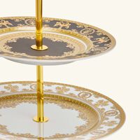versace i love baroque etagere cake stand black