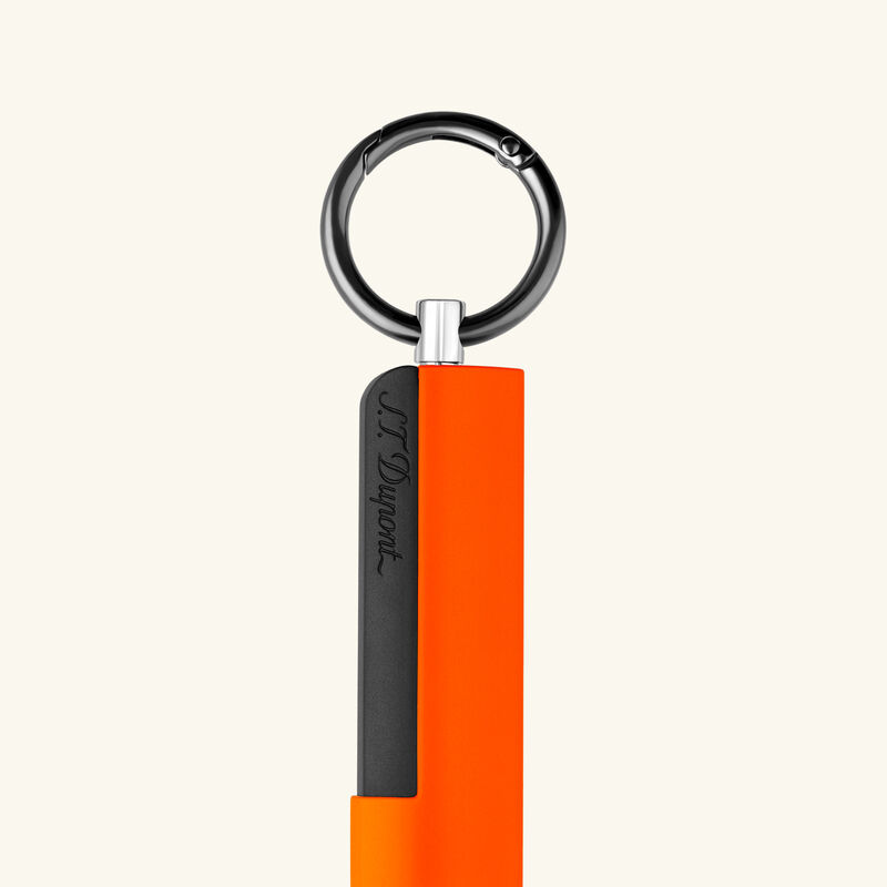 st dupont fluo cigar cutter puncher neon orange