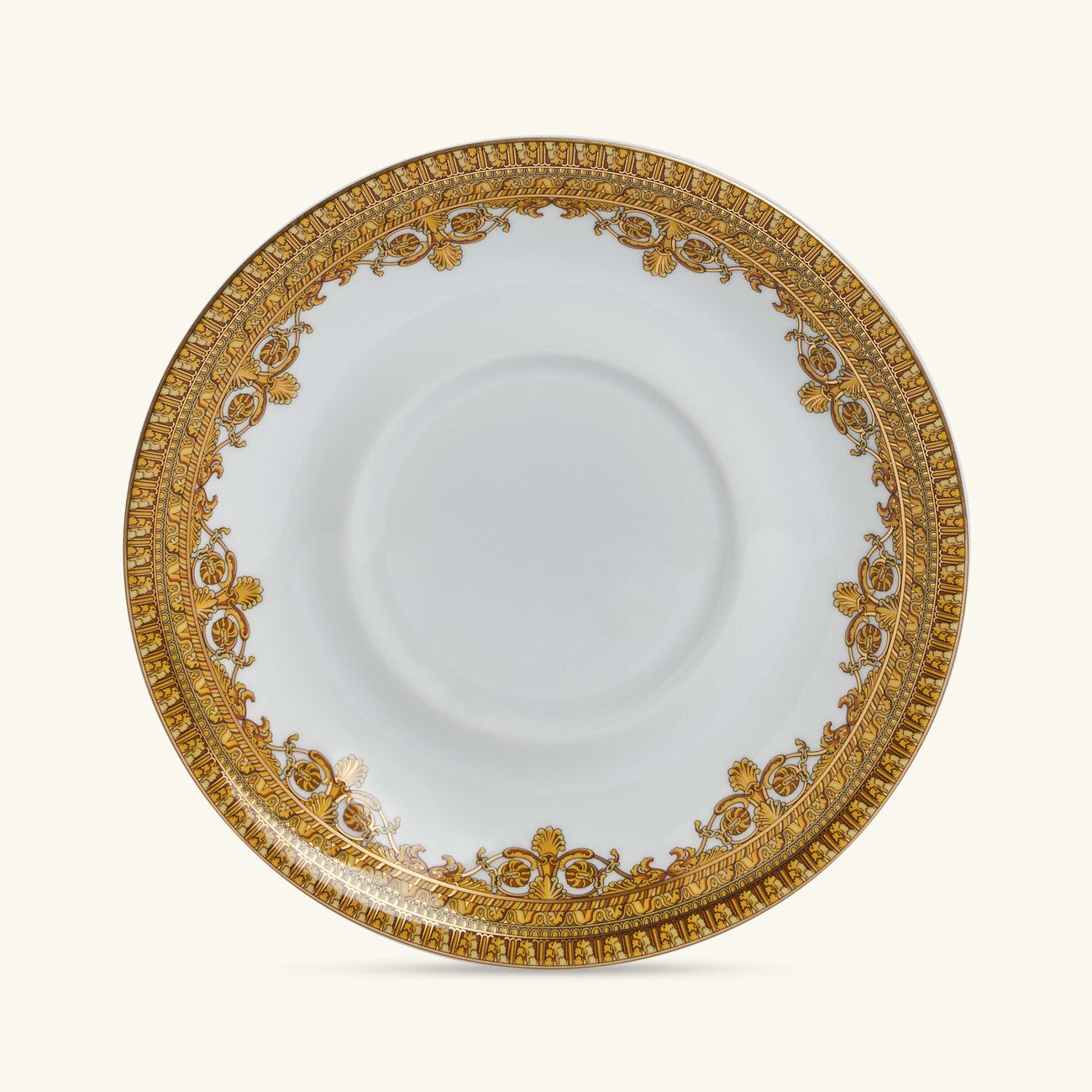 فيرساتشي فنجان الشاي آي لاف باروك مع صحنه أسود