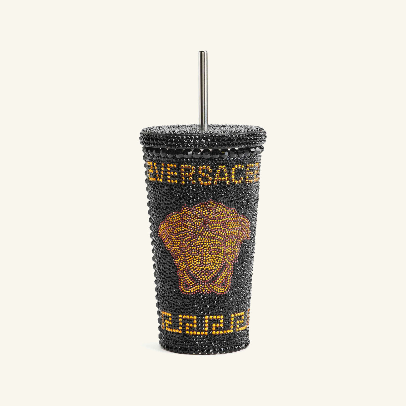 versace medusa travel cup black