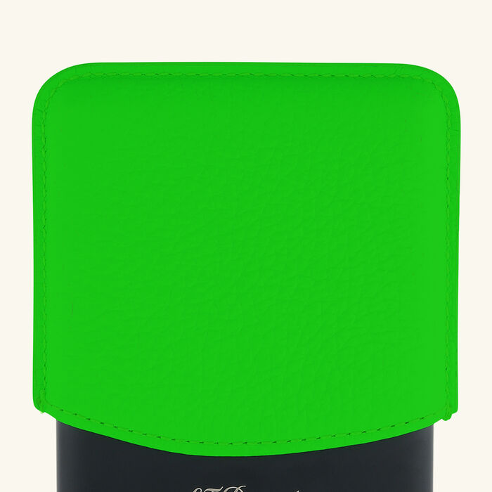 اس تي دوبون حافظة السجائر فليو باللون الأخضر