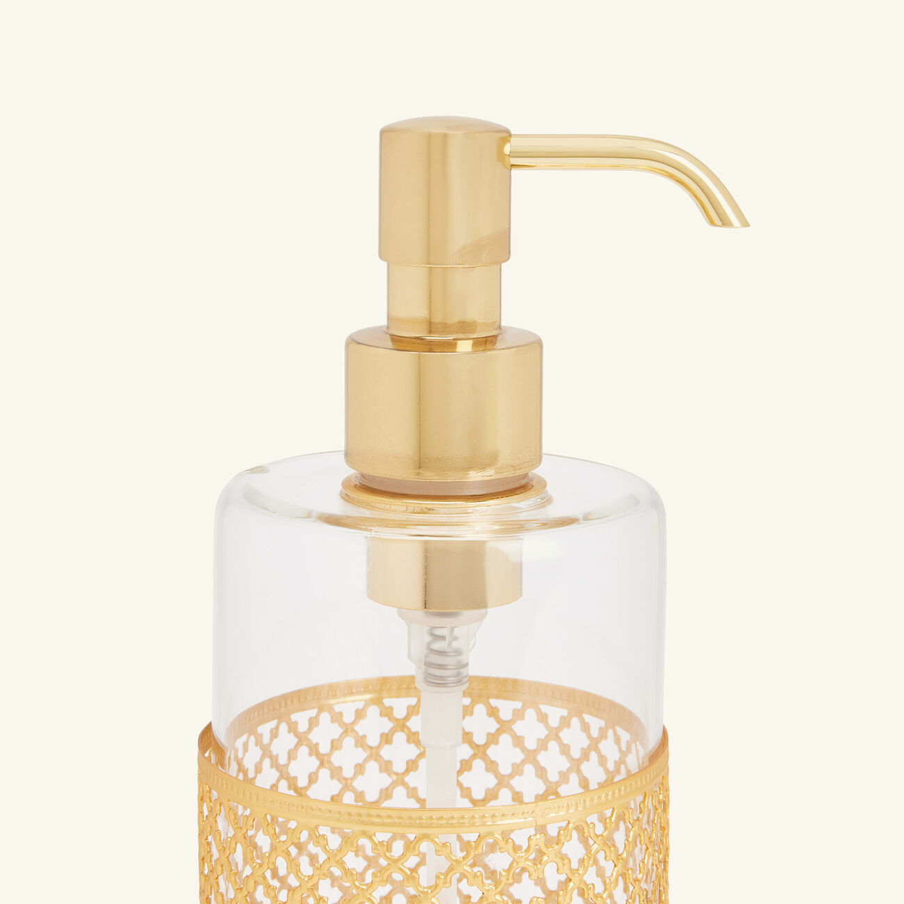 villari firenze soap dispenser gold