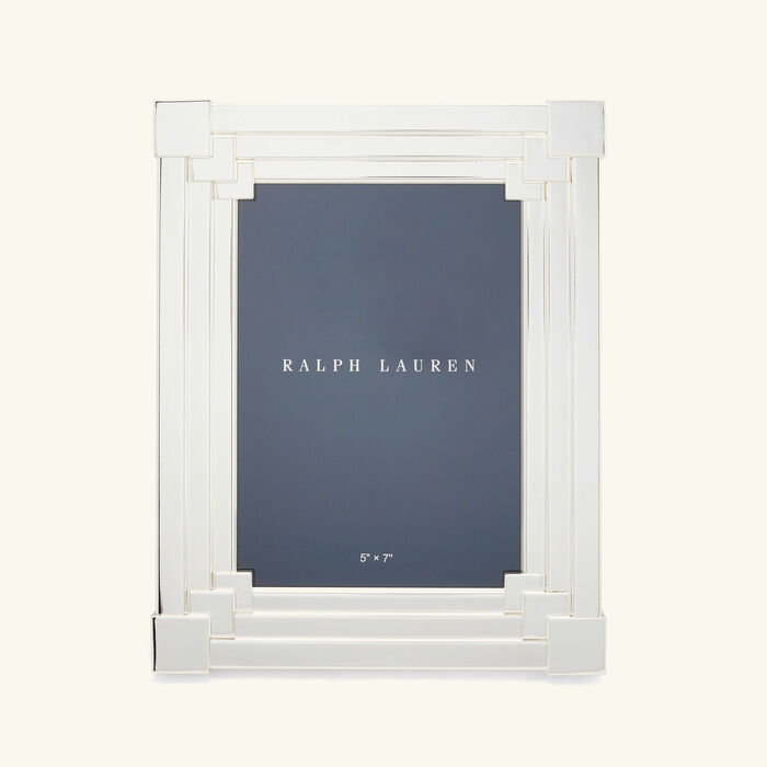 ralph lauren home gammond picture frame silver 12x17cm
