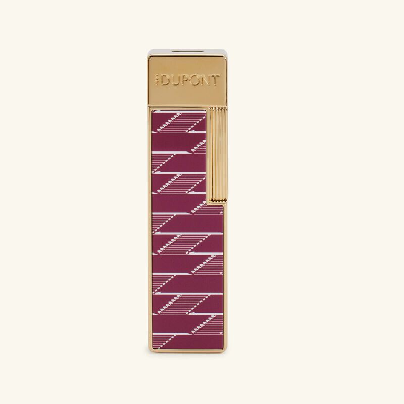 Monogram 1872 Lighter Burgundy st dupont monogram 1872 lighter burgundy