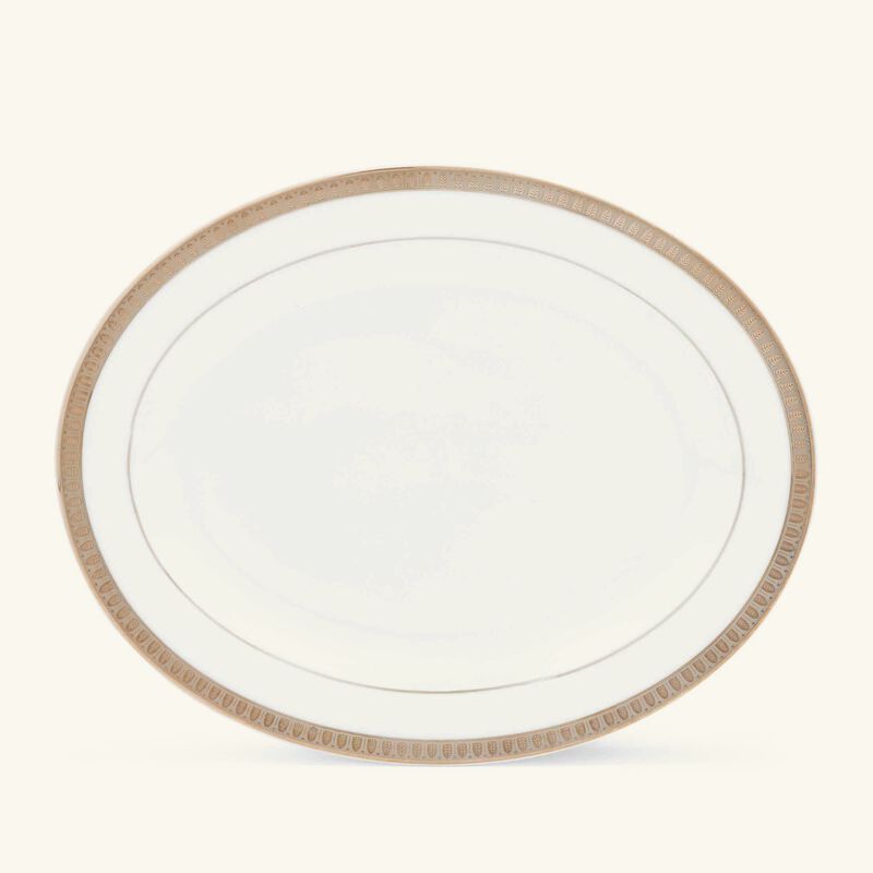 christofle malmaison serving platter oval silver