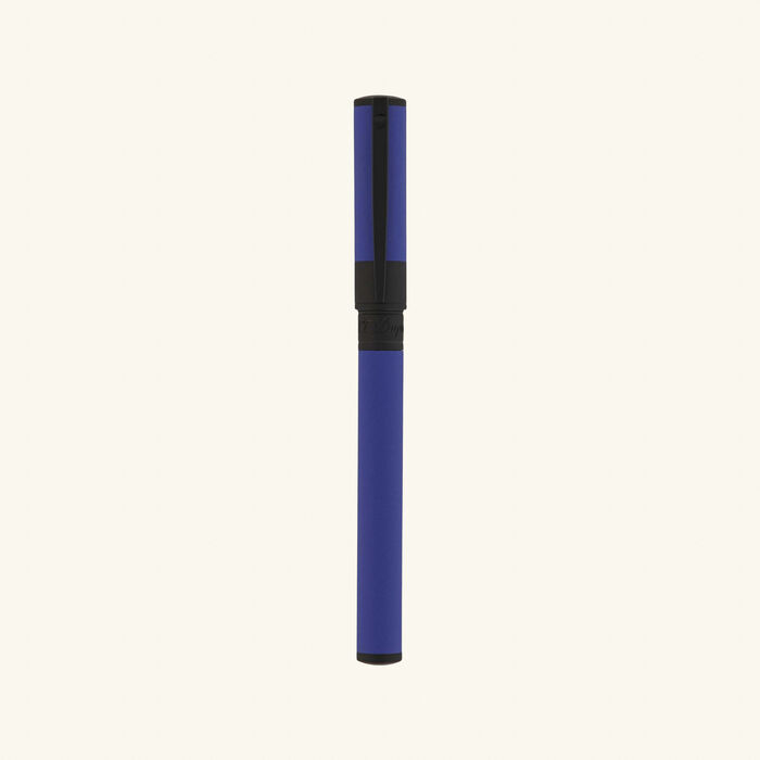 st dupont d initial rollerball pen blue