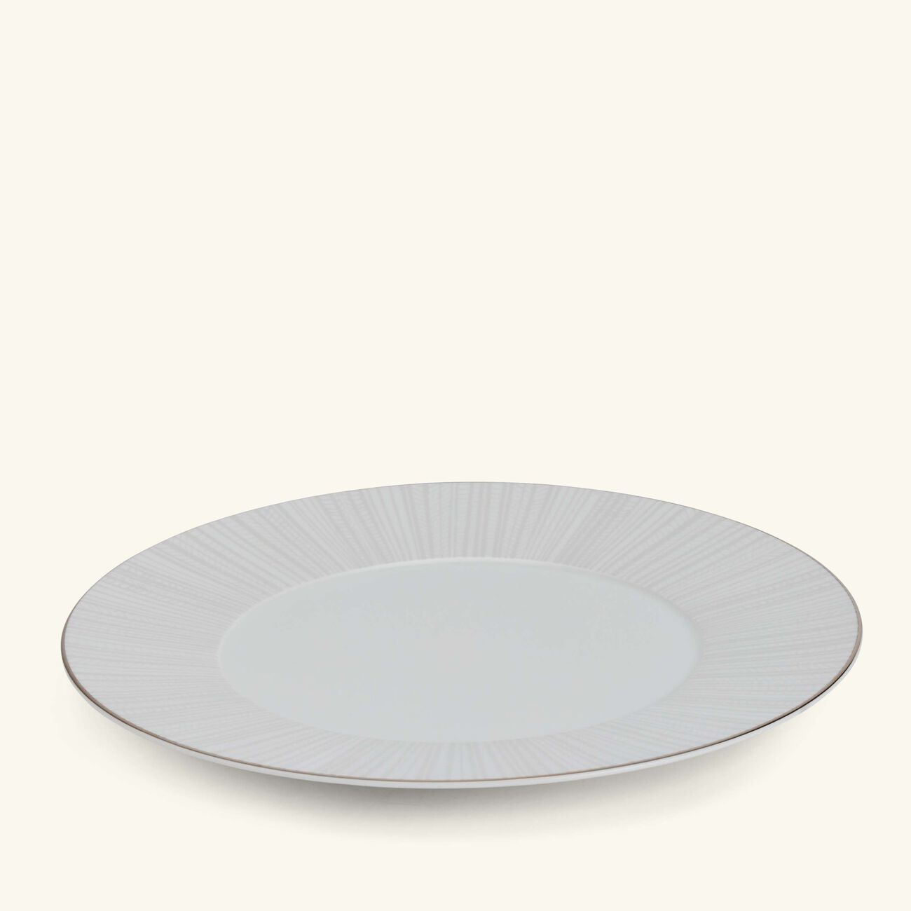 Silva Dinner Plate Round Silver 27cm bernardaud silva dinner plate round silver 27cm