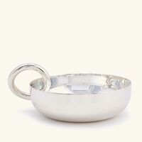 christofle vertigo serving bowl silver plated 12cm