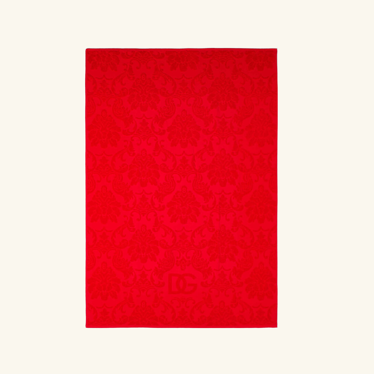 dolce gabbana casa cotton towels red set of 5