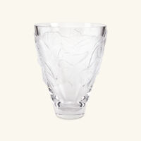 Papillons Vase Large Clear lalique papillons vase large clear