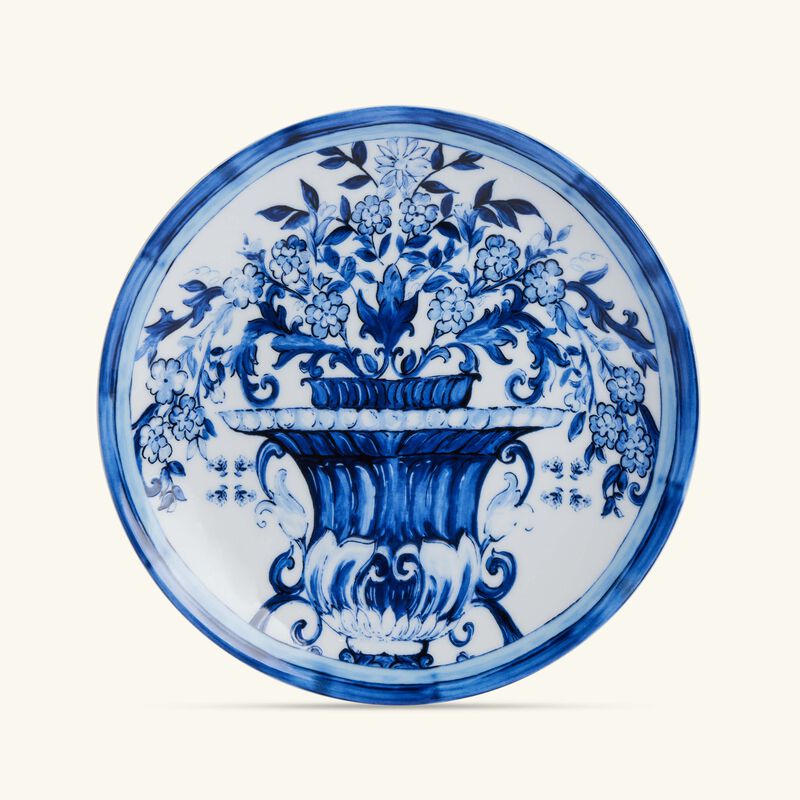 Blu Mediterraneo Dessert Plate Round Blue 19cm Set Of 2 dolce gabbana casa blu mediterraneo dessert plate round blue 19cm set of 2