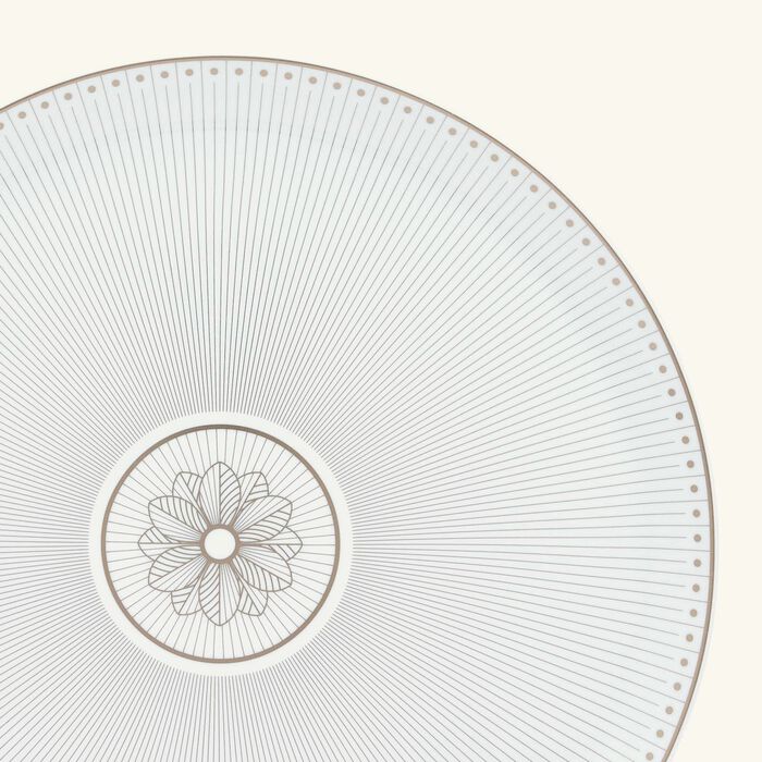 christofle malmaison imp riale pie dish round white 32cm