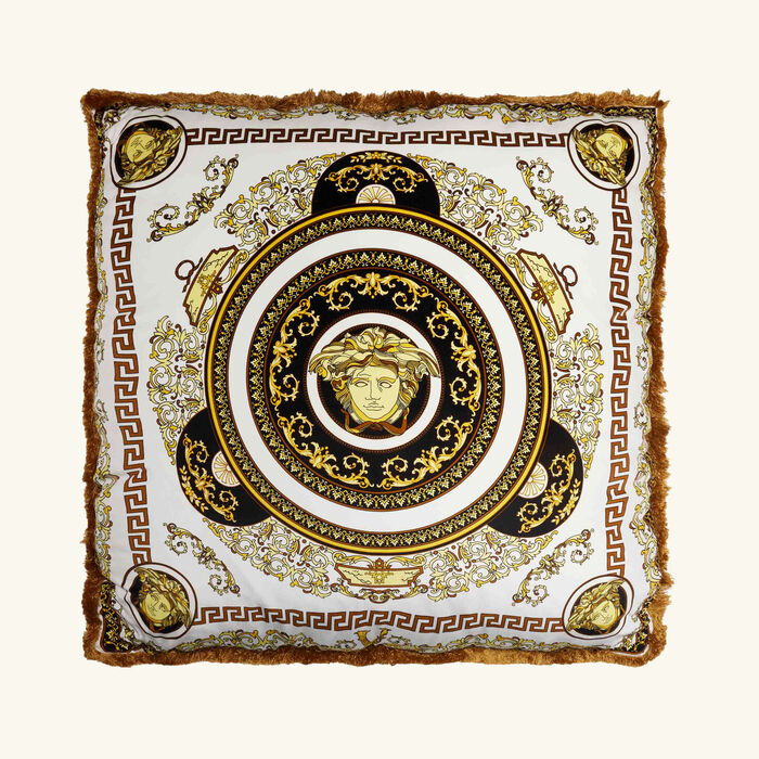 versace medusa gala reversible pillow