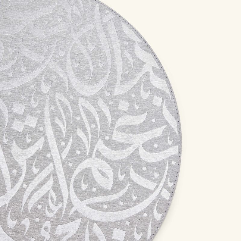 dimlaj nagham table acessories silver set of 6