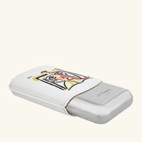 st dupont picasso triple cigar case white