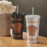 versace medusa travel cup black