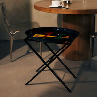 fornasetti tray holder black