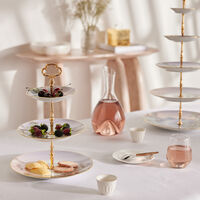 haviland le br sil 3 tier cake stand