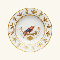 ginori 1735 voli re soup plate gold 24cm