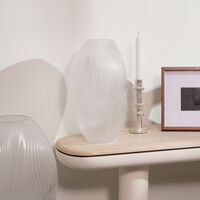 lalique alize vase medium clear